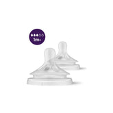 Avent Natural New Response Teats 1M+ 3 Drop